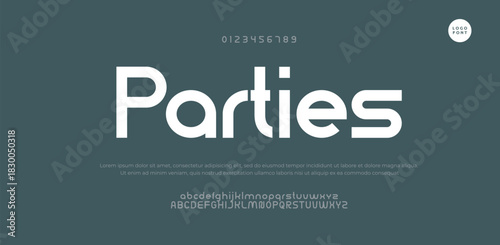 minimal creative tech logo alphabet fonts. Typography minimalist urban sans serif digital fashion future creative logos fonts. vector illustration