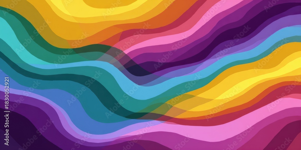 Obraz premium Colorful Abstract Pattern Background