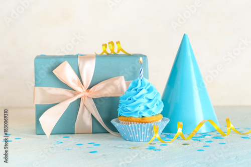 Sweet Birthday cupcake with...