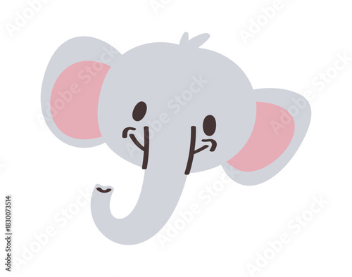 Elephant avatar cute African animal