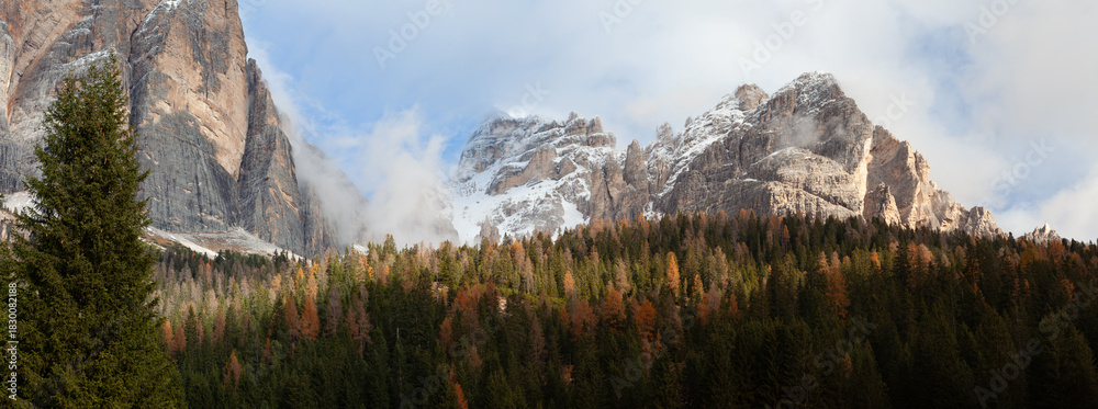 Fototapeta premium High Mountain Landscape Panorama