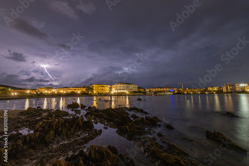 Fototapeta Naklejka Na Ścianę i Meble -  Gewitter Sardinien
