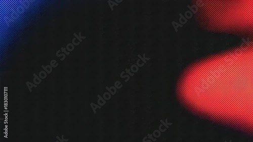 A dark background with a subtle blend of red and blue hues along with an Adobe Stock watermark.