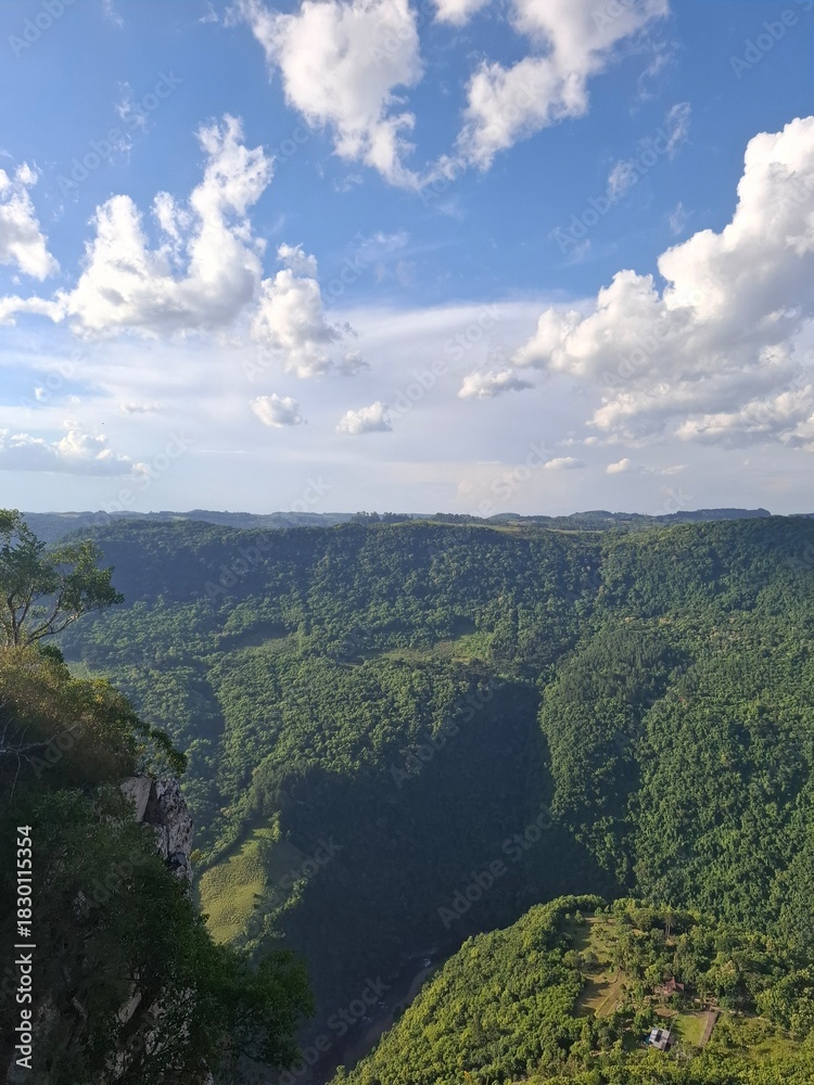 Fototapeta premium view from the mountain