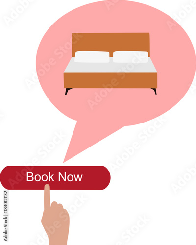Online Room Booking Icon