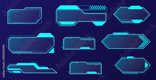 Innovative user interface elements showcasing futuristic design and functionality