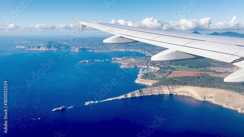 Approach to Mallorca via the bay of Santa Ponca, Port Adriano, Portals Nous and Palma de Mallorca, Mallorca, Spain