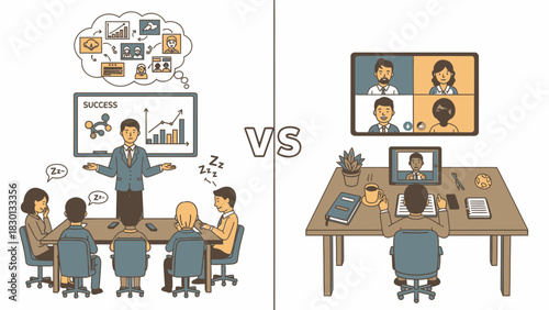 Comparing In-Person Meetings with Remote Work via Video Conference Call
