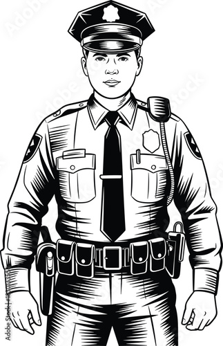 Police officer svg, Policeman svg