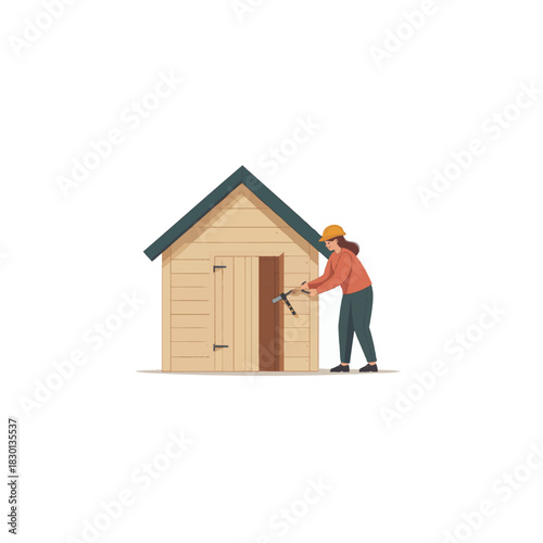 Constructing a personal wooden cabin retreat crafting outdoor space for creativity and relaxation