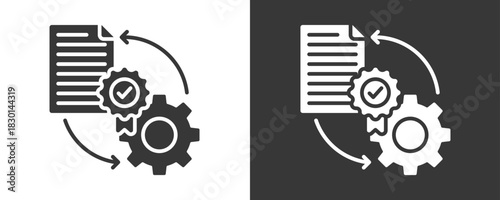 Best Practice Icon Set Vector Collection Isolated In Black And White