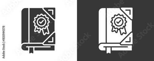 Guideline Icon Set Vector Collection Isolated In Black And White