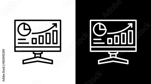 Dashboard With Icon Set Design