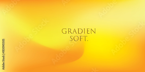 Soft yellow to orange gradient with bright and smooth transition, perfect for sunny, cheerful, and modern background designs.
