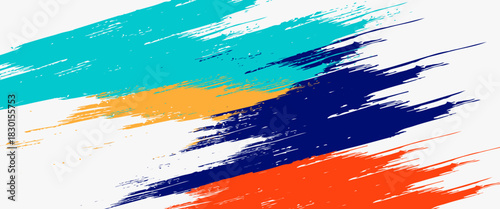 Colorful silhouette style design, grunge. Design concept to celebrate national sports day of badminton and basketball. Sports. modern