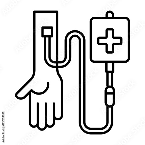 Infus the medicine icon