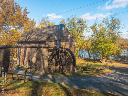 Photography Historical Rock Run Grist Mill in Susquehanna State Park