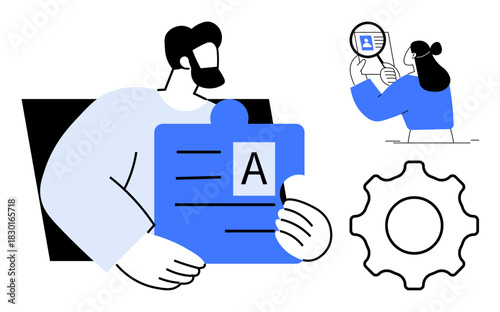 Data management visual. secure information sharing, document verification, and system optimization. Data management tools improve workflows, authentication, and teamwork. For technology, security
