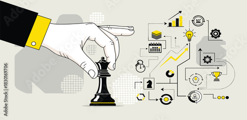 Strategic Planning and Business Growth A Chessboard of Decision-Making and Data Analysis for Success