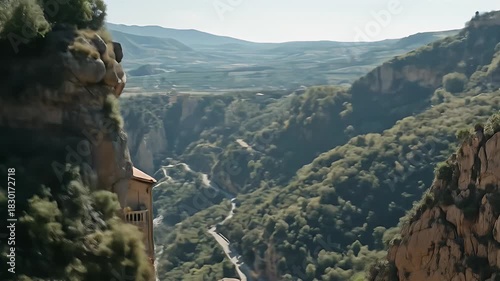 Explore the ancient cliffside town of Civita di Bagnoregio, Italy, breathtaking views