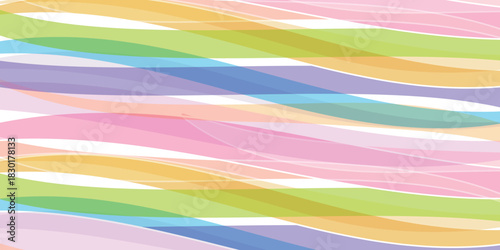 和柄　カラフル　模様　背景