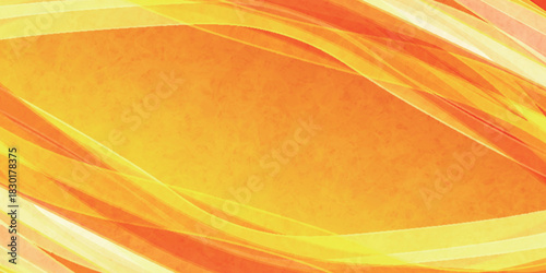 和柄　オレンジ　模様　背景