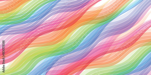 和柄　カラフル　模様　背景