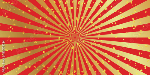 和柄　日の出　模様　背景