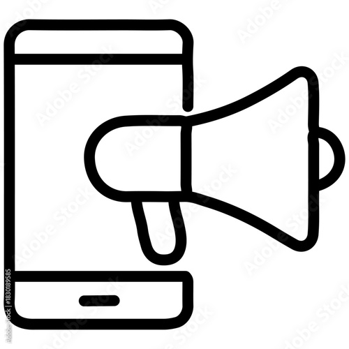 Digital Disclosure Line Icon of Whistleblower Protection Icon Set