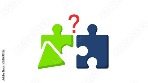 Conceptual graphic of puzzle pieces depicting problem-solving and collaborative effort towards a