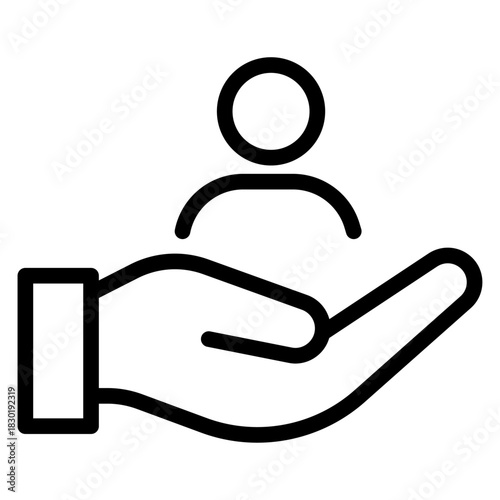 Tax Relief Line Icon of Taxation Systems Icon Set