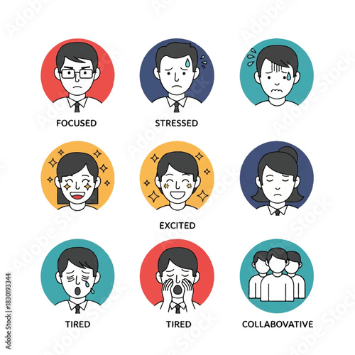 Diverse Emotional Expressions A Study in Human Feelings and Reactions.