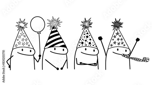 new year funny meme characters