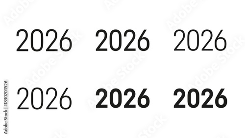 Anticipating the Year 2026: A Visual Representation of the Near Future Numeric Date