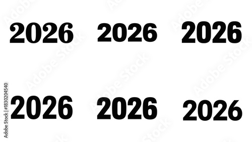 Anticipation of the Year 2026 Evoked Through a Grid of Repeated Numerical Representations