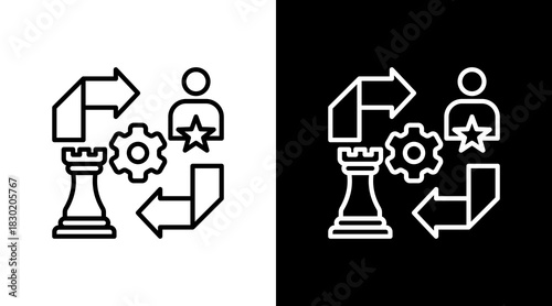 Transformation With Icon Set Design