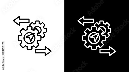 Transition With Icon Set Design