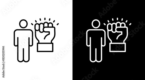 Employee Empowerment With Icon Set Design