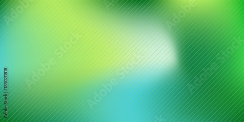 Soft green and blue gradient abstract background with smooth diagonal lines, modern blurry fluid shapes, light glow effect, and minimal clean design suitable for business templates, digital graphics.