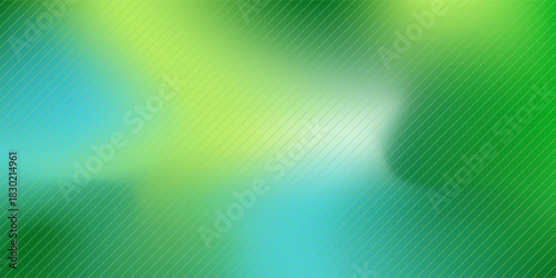 Soft green and blue gradient abstract background with smooth diagonal lines, modern blurry fluid shapes, light glow effect, and minimal clean design suitable for business templates, digital graphics.