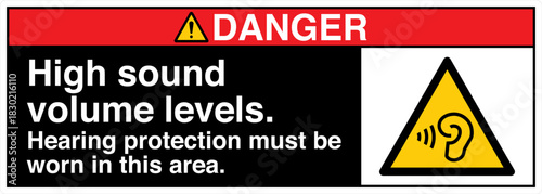 Safety Sign Marking Symbol DA...