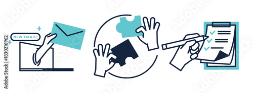 Business communication collaboration and documentation processes.