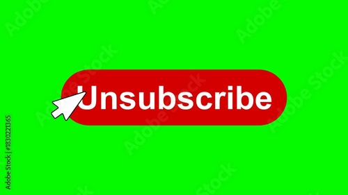 Bright subscribe button animation for engaging content.