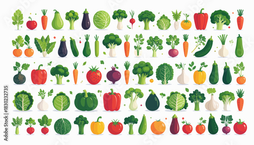 Fresh harvest of vibrant, colorful vegetables for healthy eating and nutrition, perfect for culinary projects, food blogs, and promoting farm-to-table lifestyles