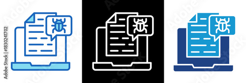 Malware Block triplestyle icon