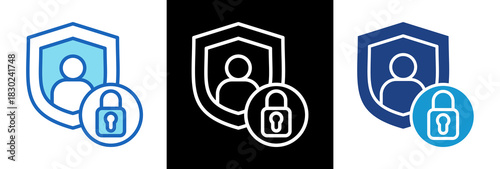Privacy Shield triplestyle icon