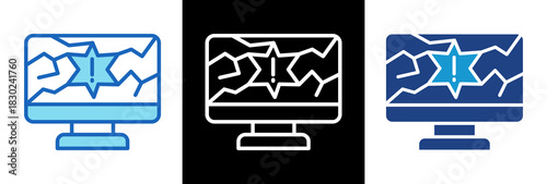 Error Screen triplestyle icon