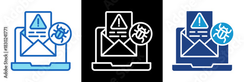 Virus Threat triplestyle icon