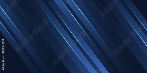 Abstract blue geometric diagonal overlay layer background. You can use for ad, poster, template, business presentation.