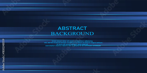 Abstract blue geometric diagonal overlay layer background. You can use for ad, poster, template, business presentation. vector